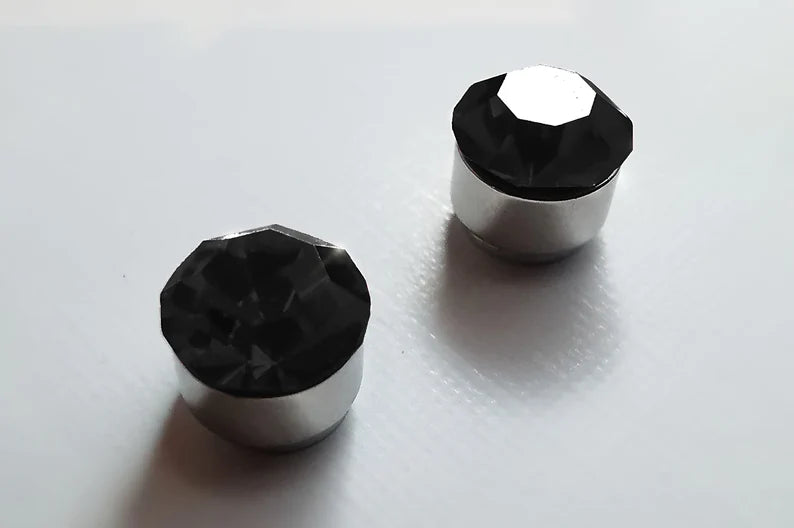 Magnetic Crystal Earring Stud