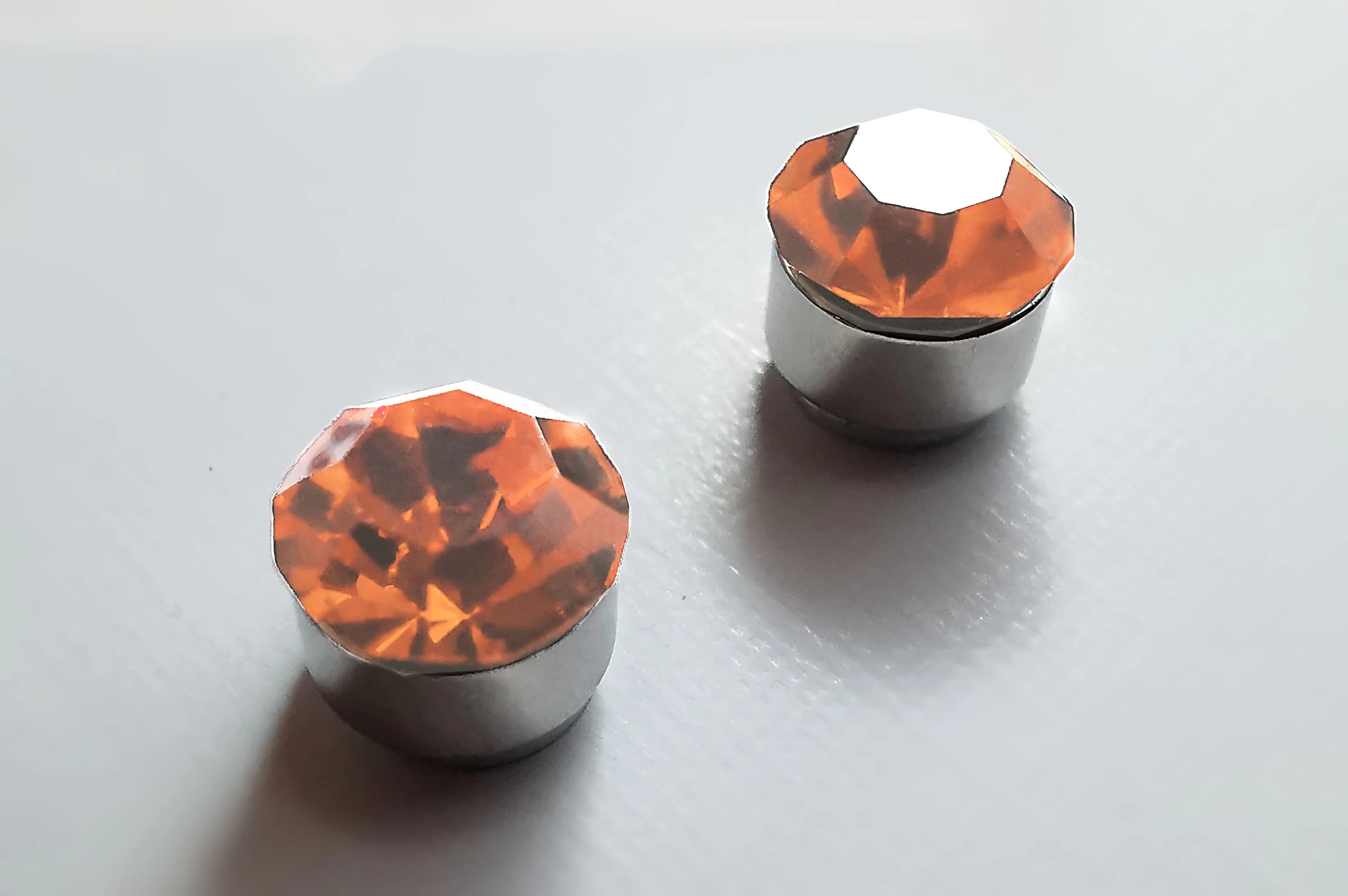 Magnetic Crystal Earring Stud
