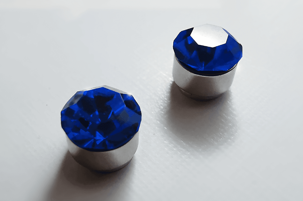 Magnetic Crystal Earring Stud